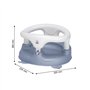 Rotho Babydesign siège de bain bleu - anti-dérapant et grand confort d'assise avec sécurité enfant - aide au siège - siège de ba
