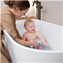 Rotho Babydesign siège de bain bleu - anti-dérapant et grand confort d'assise avec sécurité enfant - aide au siège - siège de ba