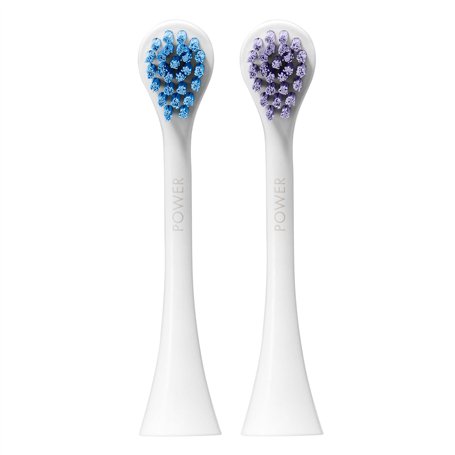 Têtes de brosse hydrosoniques Curaprox Power Duo pour des gencives saines