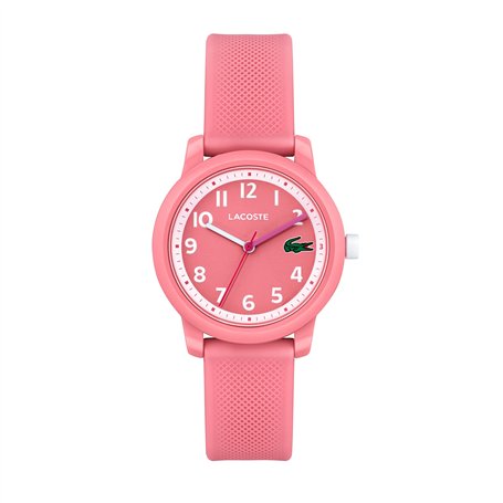 Lacoste Montre à Mouvement à Quartz Trois Aiguilles pour Enfants Collection LACOSTE.12.12 Kids avec Bracelet en Silicone
