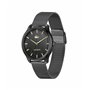 Lacoste Montre à Mouvement à Quartz Trois Aiguilles pour Homme Collection Lisbon avec Bracelet en Acier Inoxydable, Maillons ou 