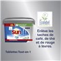 SUN Professionnel - Pastilles tout en un professionnelles pour lave-vaisselle - pack de 200
