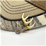 Mabta Pince à chapeau en forme de bois de cerf pour les amateurs de chasse, accessoire multifonction pour chapeau