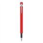 Caran d'Ache Stylo-plume en métal 849 - Rouge mat - Plume F