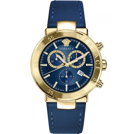 Versace Urban Mystique VEPY00921 Montre chronographe pour homme 43 mm