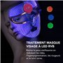 FAQ 201 Masque luminothérapie visage LED RVB | Anti-âge et rides | Soin visage localisé | Traitement de l'acné | Masques de beau