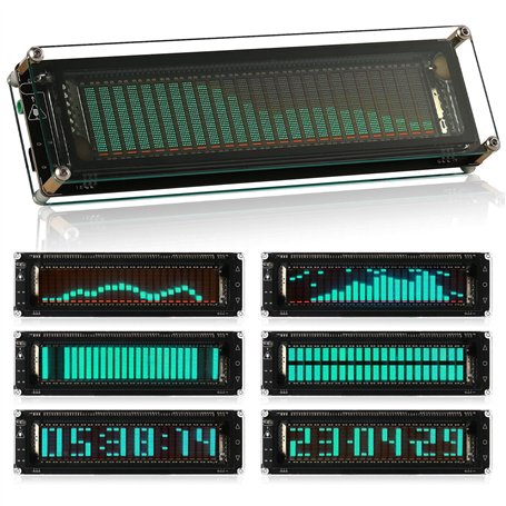 Nobsound AK2515 Music Spectrum Audio 15 Level Indicateur VU Meter Screen Amplifier VFD LED Display Amplificateur Musique