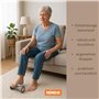 Rouleau de massage des pieds pour fasciite plantaire, rouleau de massage portable en caoutchouc pour soulager les douleurs de la