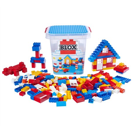 Simba Blox 104114518 – 250 Blocs de Construction dans Un Seau