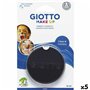 Peinture Faciale Giotto Noir 15 ml (5 Unités)