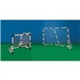 Set de football 2-en-1 - MONDO - Kit 2 mini cages foot  modulables + BioBall Mini Ball