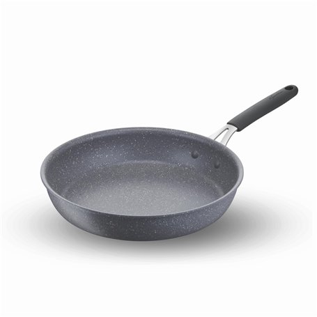 Lagostina Tempra Mineral Poêle antiadhésive en acier et aluminium avec revêtement minéral+ Ø 30 cm