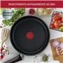 Lagostina Ingenio Essential Plus Poêle Ø 22 cm Poêle antiadhésive en Aluminium pour gaz et Four avec indicateur de Cuisson therm
