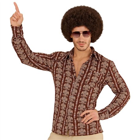 W WIDMANN MILANO Mode festive - Chemise années 70