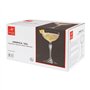 Bormioli 93124 Rocco Lot de 6 tasses America'20 cocktails, verre, 23cl