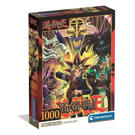 CLEMENTONI - Compact 1000 pieces - Yu-Gi-Oh!