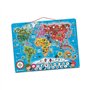 CLEMENTONI - Puzzle magnétique du monde