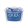 Centrifugeuse salade manuelle roquette géante couleur océan 24 cm 4