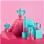 Cafetière Italienne Bialetti Bleu Rose Aluminium Thermoplastique 6 Tasses