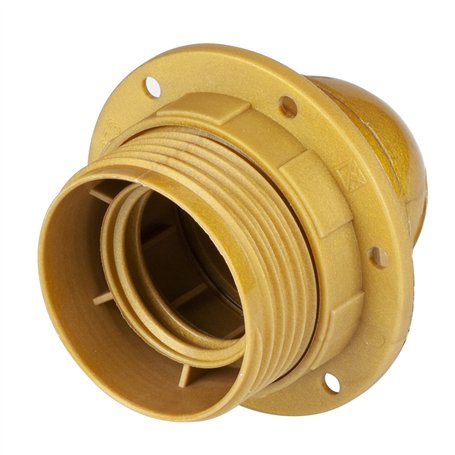 Poly Pool PP0479X Douille E27 avec anneau Doré