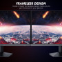 KOORUI Ecran Pc Gamer 27 Pouces, Moniteur PC 240Hz, FHD, 1ms, Adaptive Sync (1920 x 1080p, DCI-P3 90%, SRGB 100%, HDMI, DisplayP