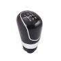 1neiSmartech Pommeau de levier de vitesse manuel 5 vitesses compatible avec Ford Focus Fiesta Kuga avec finitions chromées et ma