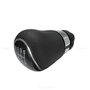 1neiSmartech Pommeau de levier de vitesse manuel 5 vitesses compatible avec Ford Focus Fiesta Kuga avec finitions chromées et ma