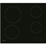 Table de cuisson vitrocéramique - HOTPOINT - HR631C - 4 foyers - 60 cm - Noir