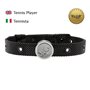 Bracelet Unisexe Tennis Player Talent Jewels TJA-1-18-03-2-235 Noir