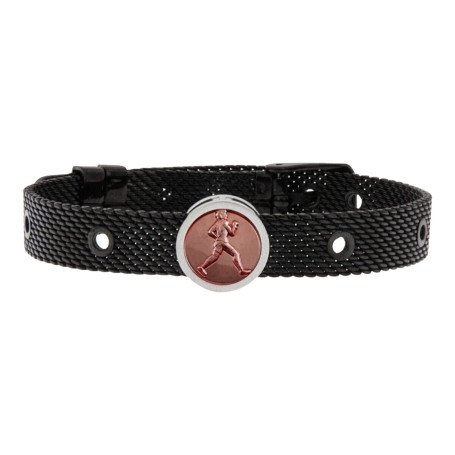 Bracelet Unisexe Runner Talent Jewels TJA-1-19-02-2-235 Noir