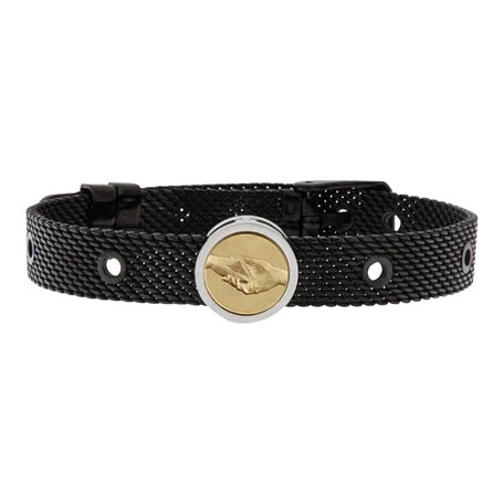 Bracelet Unisexe Unselfish Talent Jewels TJA-5-01-01-2-235 Noir