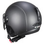 CGM EBI Casque de Ski Unisexe pour Adulte, Noir Mat, L (59cm)