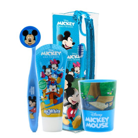 Mr.White Trousse avec set dentaire - Mickey et ses amis - Mickey Mr.White Trousse avec set dentaire - Mickey et ses amis - Mickey