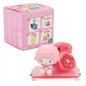 Hello Kitty, 1 Figurine 4,5cm et Accessoires dans Une Boite Transparente, Série Love Calling, Modèle aléatoire, pour Les Enfants Hello Kitty