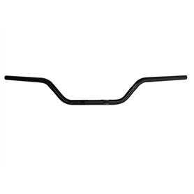 Guidon Accossato noir pour Yamaha XT TENERE de 1988 à 1990 (CC 600), pli haut (167 mm), en aluminium, diamètre constant 22 mm Guidon Accossato noir pour Yamaha XT TENERE de 1988 à 1990 (CC 600)