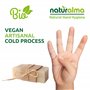 Savon artisanal végétal TEA TREE ET HUILE DE NEEM Bio 2 X 100g Naturalma processus de traitement à basse température végétalien