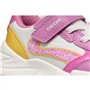 Geox J Loftus Girl A Basket, DK Pink/Yellow, 30 EU
