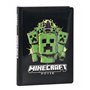 Franco Cosimo Panini Minecraft Minecraft Agenda scolaire officiel 12 mois idéal pour l'école primaire avec couverture rembourrée