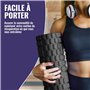 Rouleau en mousse LISTHEN pour massage musculaire, rouleau de massage pour jambes et dos, cylindre de physiothérapie pour gym, y