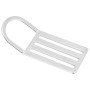 Coussin Pliant plongée oculaire Anneau en D en Acier Inoxydable Poids Ceinture Gardien Curseur butoir pour plongée plongée en ap