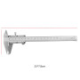 Pied à coulisse de haute précision en acier au carbone métal Vernier pied à coulisse micromètre jauge outil de mesure 0-150mm