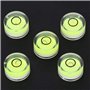 5pcs 15mm mini-niveau rond bulle verte bullseye diamètre outil de mesure pour balance balance