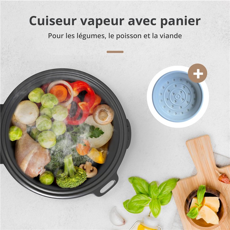 Ibili - 682900 - Panier Vapeur avec Couvercle