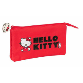 Fourre-tout Hello Kitty Iconic Blanc Rouge 22 x 12 x 3 cm