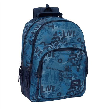 Cartable Safta New edition Blue marine 32 x 42 x 15 cm
