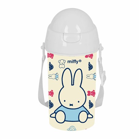 Bouteille d'eau Miffy Buddy Beige PVC 500 ml