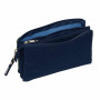 Trousse Fourre-Tout Triple El Pulpo   Blue marine Vert militaire 22 x 12 x 3 cm