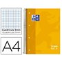 Cahier Oxford Classic Jaune A4 80 Volets (5 Unités)