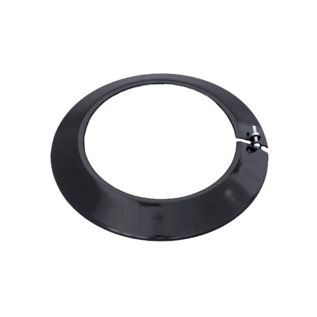 S & M 485213 enjoliveur en Couleur Noir vitrifié 900 °c-ø 150 mm-rosetón pour canalisations de poêles et cheminées