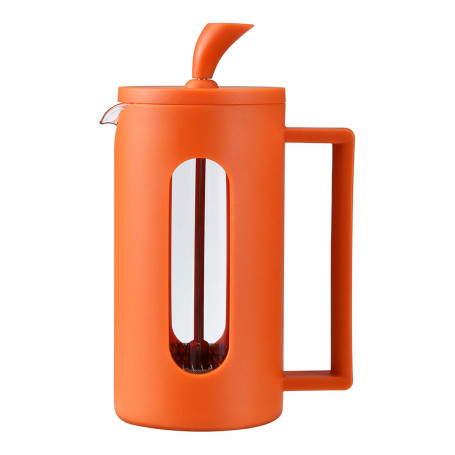 Théière Oroley Orange Acier inoxydable Verre Borosilicaté 350 ml